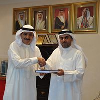 معالي رئيس جهاز المساحة والتسجيل العقاري يستقبل مدير الموارد البشرية والمالية