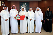 استقبل معالي رئيس الجهاز  اعضاء مجلس إدارة جمعية البحرين للتطوير العقاري 