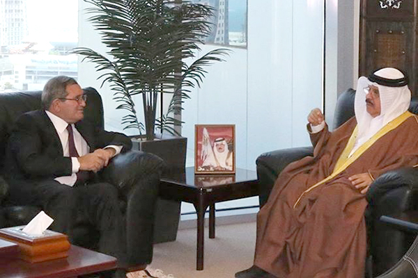 سعادة مدير عام التسجيل العقاري يستقبل  سفير جمهورية روسيا الاتحادية