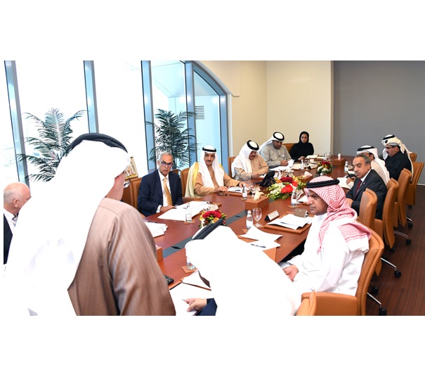 معالي الشيخ سلمان بن عبدالله آل خليفة يترأس الاجتماع الثاني لمجلس إدارة مؤسسة التنظيم العقاري