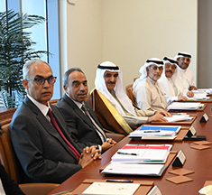 معالي الشيخ سلمان بن عبدالله بن حمد آل خليفة يترأس إجتماع مجلس إدارة مؤسسة التنظيم العقاري