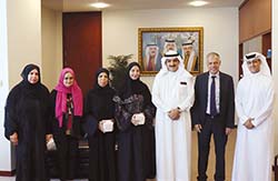 معالي رئيس جهاز المساحة والتسجيل العقاري يكرم عدداً من الموظفات المتقاعدات بالجهاز