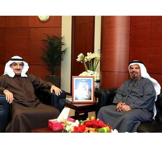 معالي رئيس جهاز المساحة والتسجيل العقاري يستقبل سفير دولة الإمارات العربية المتحدة