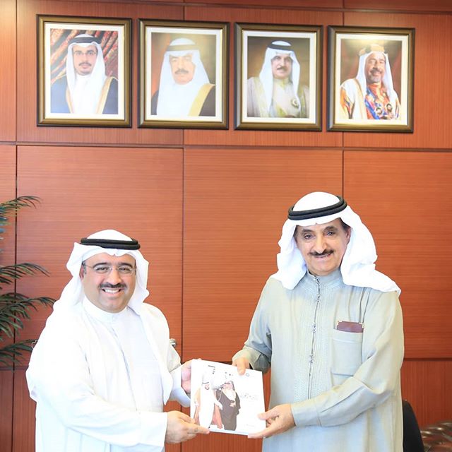 معالي  رئيس جهاز المساحة والتسجيل العقاري يستقبل الباحث والإعلامي الأستاذ محمد يوسف إسماعيل