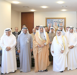 معالي رئيس جهاز المساحة والتسجيل العقاري يقيم حفل توديع لمدير عام التسجيل العقاري