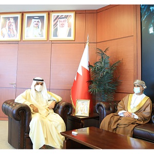 معالي الشيخ سلمان بن عبدالله يؤكد على عمق العلاقات  بين سلطنة عمان ومملكة البحرين