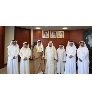 رئيس جهاز المساحة والتسجـل العقاري يستقبل رئيـس وأعضاء جمعيـة السنـابل لرعـاية الايتام