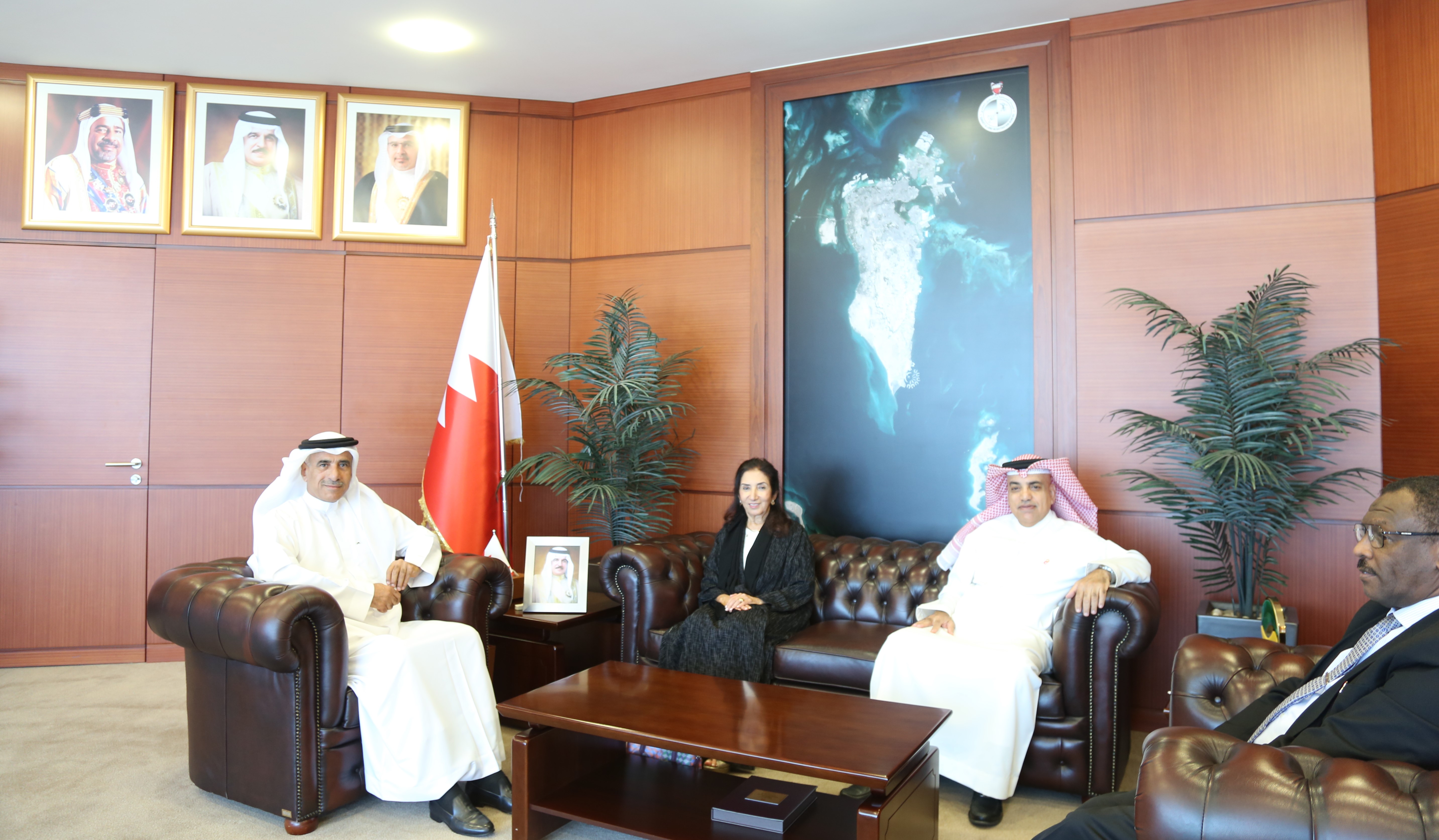 استقبال الرئيس التنفيذي لبنك البركة الإسلامي