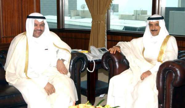 رئيس جهاز المساحة والتسجيل العقاري يستقبل السفير الكويتي