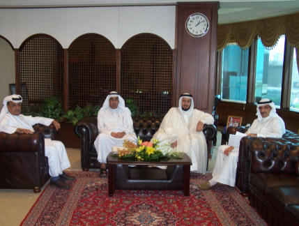 رئيس جهاز المساحة والتسجيل العقاري يستقبل رئيس مجلس أمناء مؤسسة السنابل لرعاية الأيتام